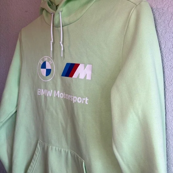 Puma BMW Motorsport Hoodie Pullover Graphic Logo Activewear Mens Size S - Picture 4 of 7